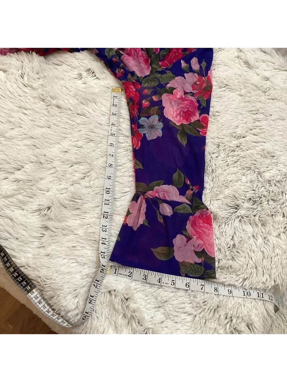INC Concepts surplice pullover blouse colorful floral Woman’s size 2X - Picture 11 of 11